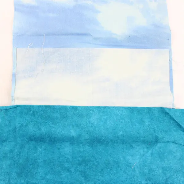 Mixed Lot of 13 Blue Multicolor Fabric Scraps DIY Quilting Crafting