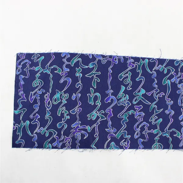 Mixed Lot of 14 Blue & Multicolor Fabric Scraps DIY Quilting Crafting