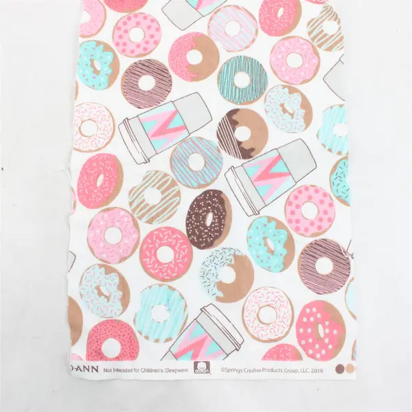 Mixed Lot of 10 Pink Multicolor Fabric Scraps DIY Quilting Crafting