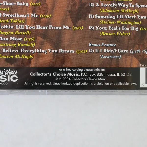 The Ink Spots Time Waits For No One 2004 Collector's Choice Music CD