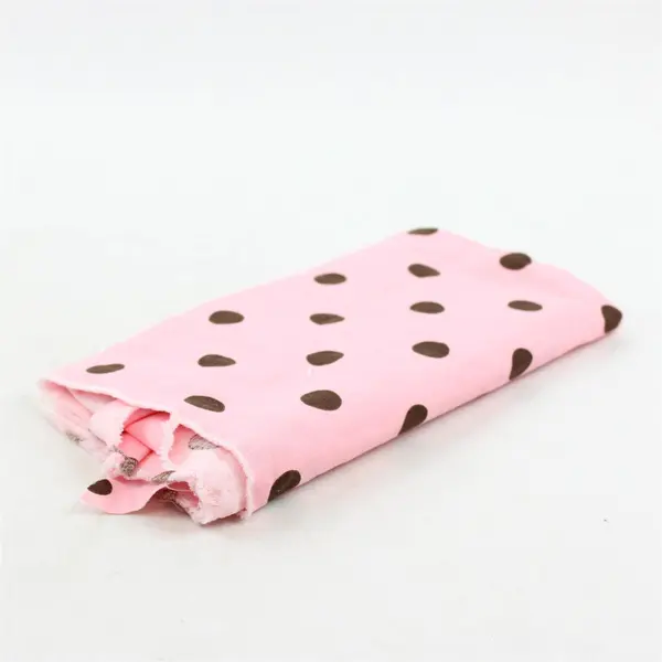 Mixed Lot of 13 Pink & Multicolor Fabric Scraps DIY Quilting Crafting