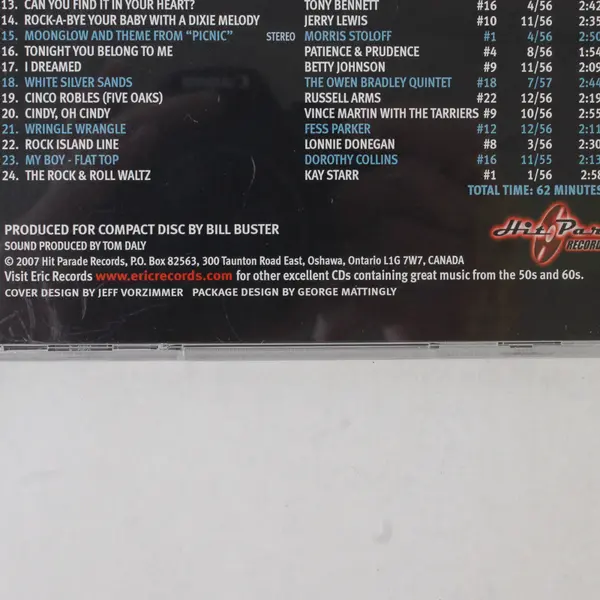 Hard To Find Jukebox Classics 1956 Featuring Various Artists CD 2007