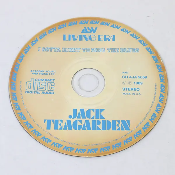 Jack Teagarden I Gotta Right To Sing The Blues CD ASV Living Era 1989 