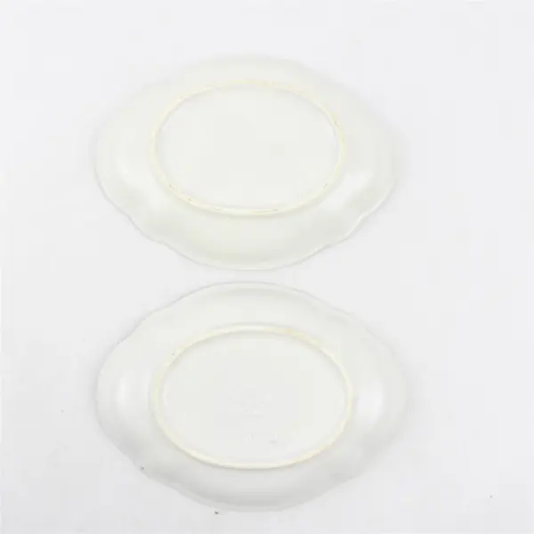 Set of 2 Pfaltzgraff Yorktowne Oval Stoneware Relish Dishes 8"