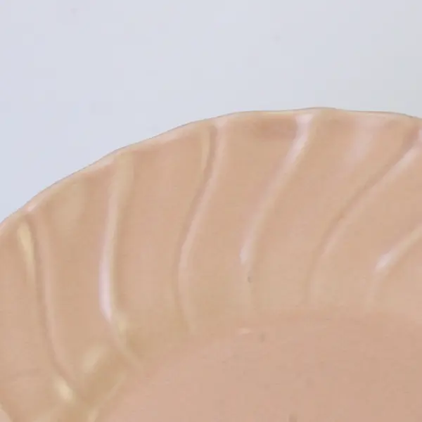 VTG Franciscan Coronado Beige Coral Matte Dessert/Pie Plate 7-1/4"