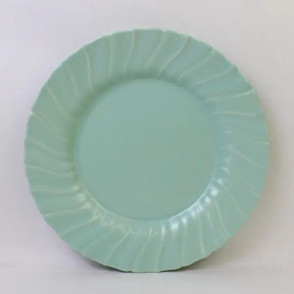 VTG Franciscan Coronado Aqua Matte Dinner Plate 10-1/2"