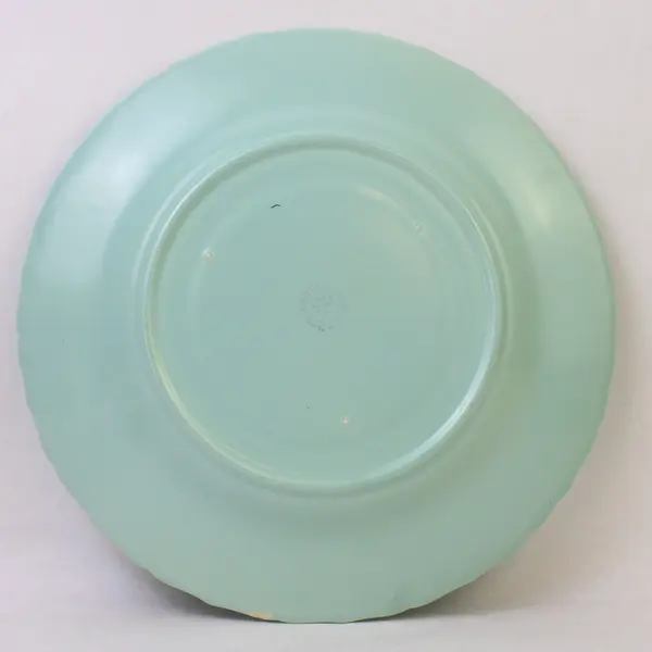 VTG Franciscan Coronado Aqua Matte Dinner Plate 10-1/2"