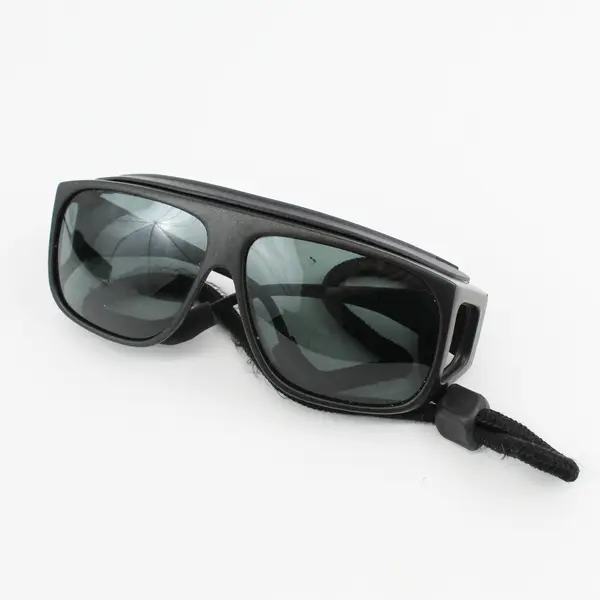Fitovers Men's Black Sunglasses with Soft Case