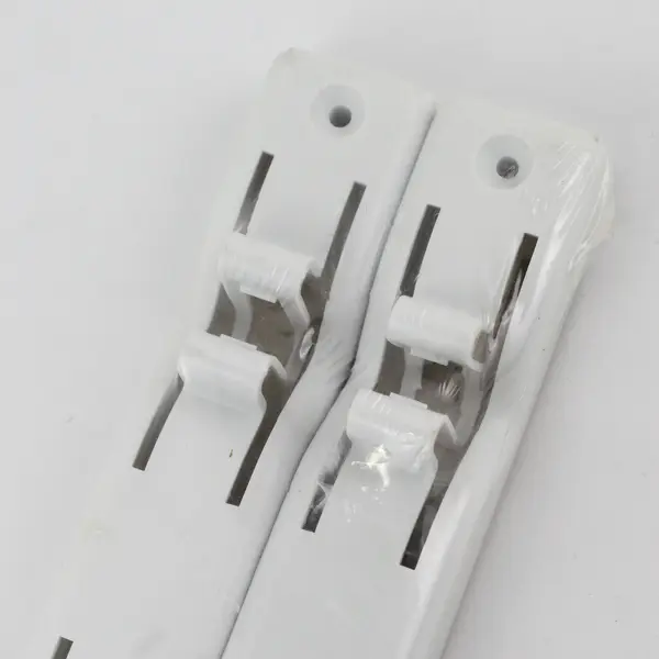 Set of 2 Plastic Wall Rack Hat Cap Belt Organizer 8 Hooks Sealed New