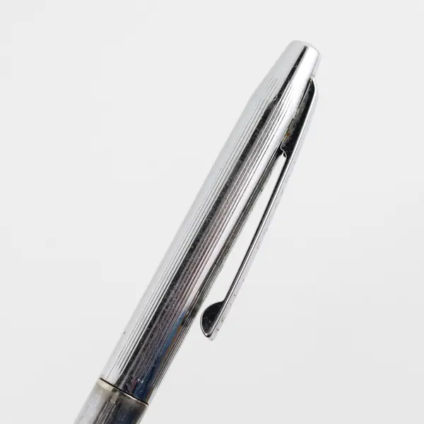 Vintage Centennial Ballpoint Pen USA Made Chrome Plated Steel