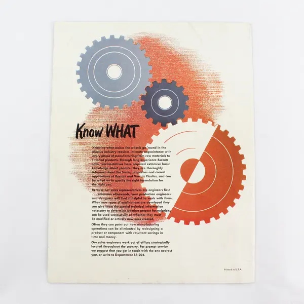 VTG January 1949 Bakelite Review Magazine Ottawa Plant New Foundry Technique