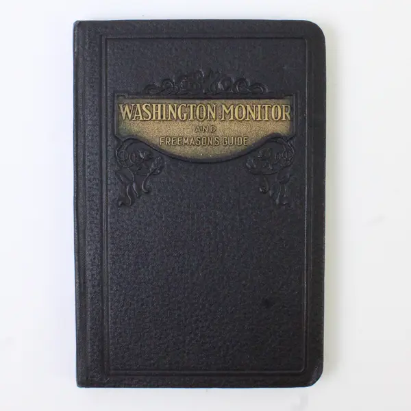 Washington Monitor and Freemason's Guide 1943 Used Robert Baumgartner 