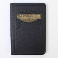 Washington Monitor and Freemason's Guide 1943 Used Robert Baumgartner 