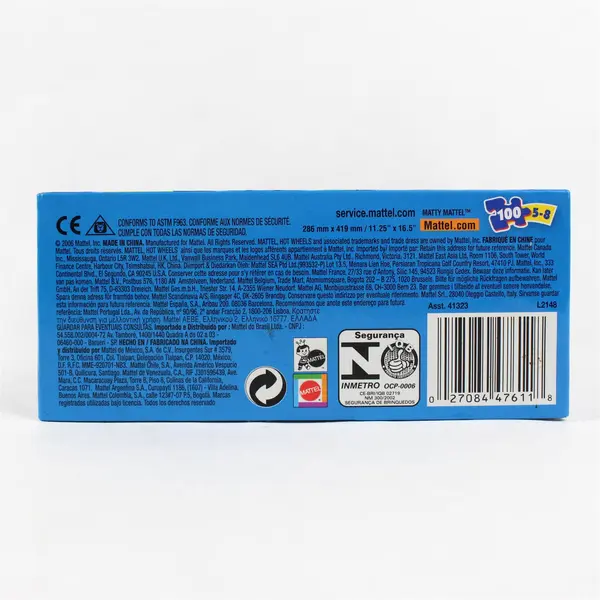 Hot Wheels 100 Piece Kids' Puzzle 2006 Mattel #L2148, Complete