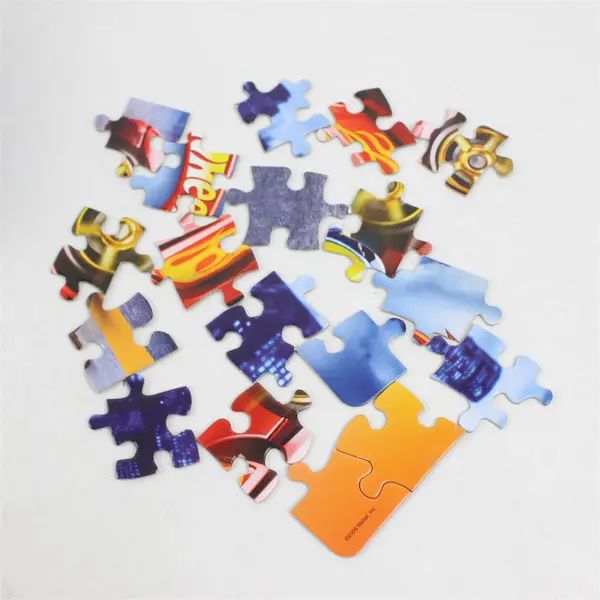 Hot Wheels 100 Piece Kids' Puzzle 2006 Mattel #L2148, Complete