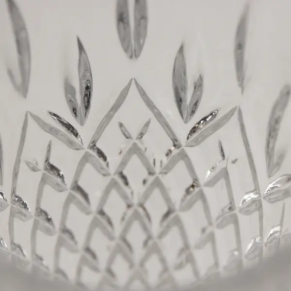 Lot Of 4 Matching Mikasa Clear Pressed Glass Harding Highball Glasses 5.5" Tall