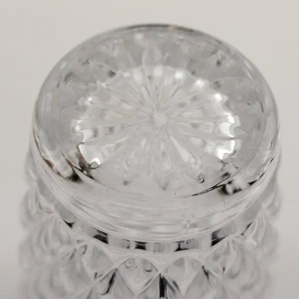 Lot Of 4 Matching Mikasa Clear Pressed Glass Harding Highball Glasses 5.5" Tall