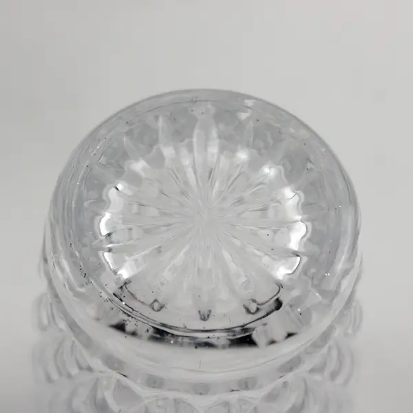 Lot Of 3 Matching Mikasa Clear Pressed Glass Harding Highball Glasses 5.5" Tall