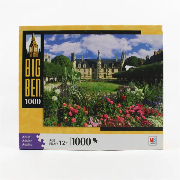 Hasbro Big Ben 2008 1000 Pc Jigsaw Puzzle Ducal Palace, France Complete