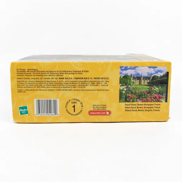 Hasbro Big Ben 2008 1000 Pc Jigsaw Puzzle Ducal Palace, France Complete