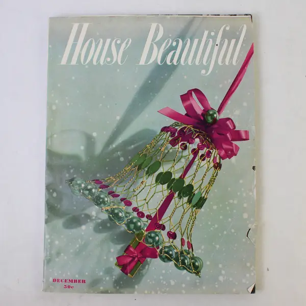 Vintage December 1948 House Beautiful Magazine Volume 90 Number 12