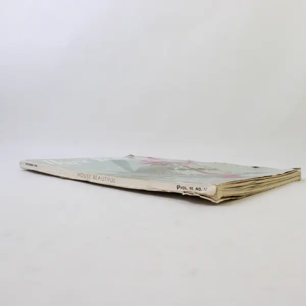 Vintage December 1948 House Beautiful Magazine Volume 90 Number 12