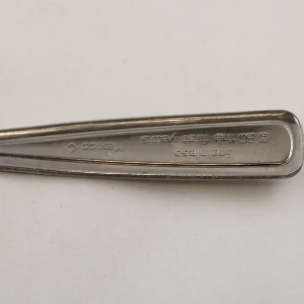 International Silver (Avon) 1980 The First Years SS Infant Spn Silicone Bowl HTF