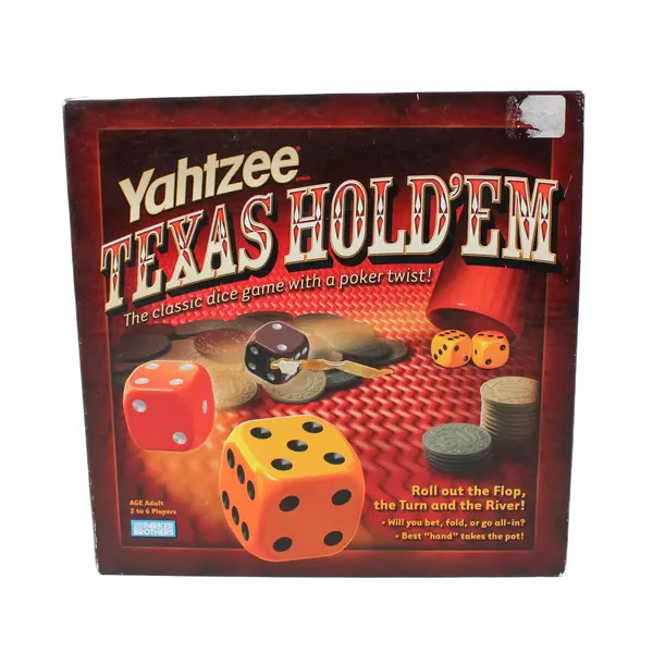 Yahtzee Texas Hold'em Board Game 2004 Edition, Complete #42641