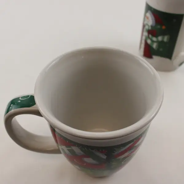 Lot of 2 Royal Norfolk Christmas Coffee Mugs