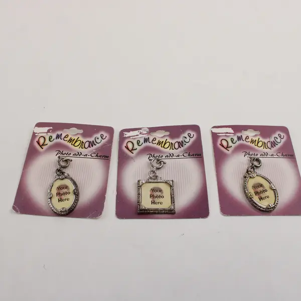 Assorted 6 Picture & Road Guardian Angel Charms & Figurines