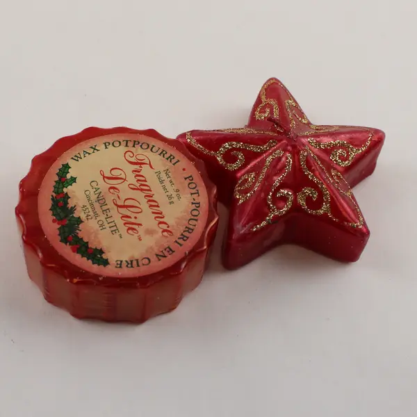 Lot of 8 Christmas Candles Assorted Shapes & Sizes Holiday Decor