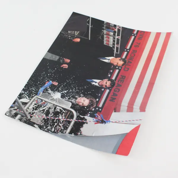 USS Ronald Reagan Christening Nancy Reagan George W Bush Official 8X10 Photo