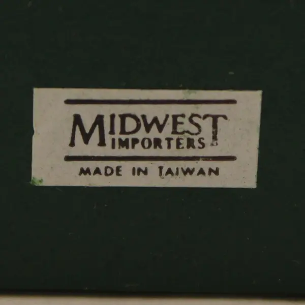 Midwest Cannon Falls Flat Santa with Toys Standee Figurine on Wood Base