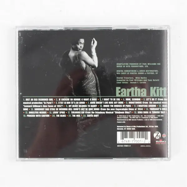 Purr-Fect Greatest Hits by Eartha Kitt CD, 1999 #66748-77001-2