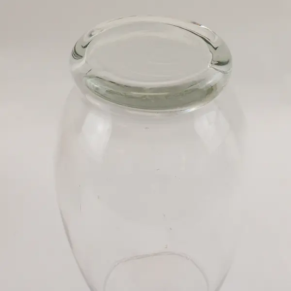 Unbranded Simple Tall Round Clear Glass Bouquet Vase Home Decoration 11" Tall