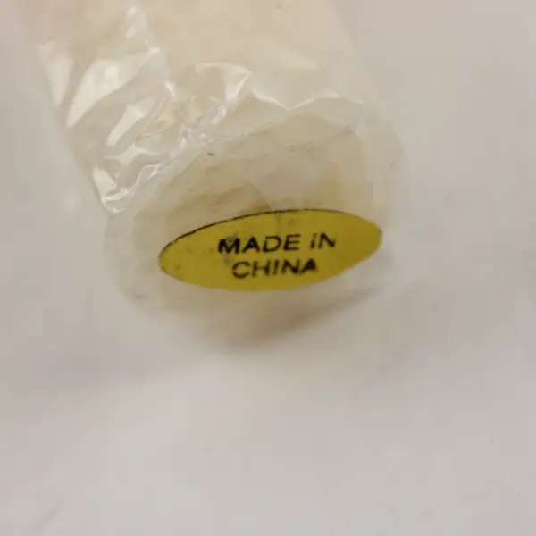 Set Of 6 Princess House Solid White Color 5" Tall Tapers Beeswax Candles