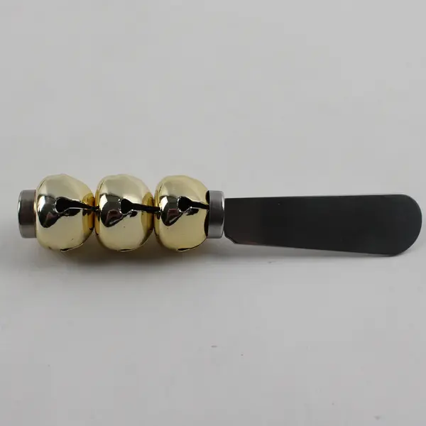 Jingle Bell Handle Spreaders Box of 4 Christmas Holiday Table Spreaders