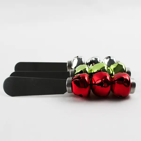 Jingle Bell Handle Spreaders Box of 4 Christmas Holiday Table Spreaders