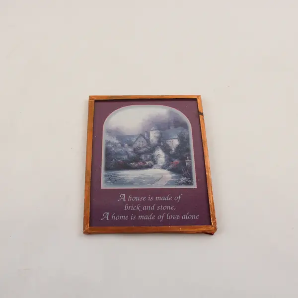 Lot of 4 Thomas Kinkade Refrigerator Magnets