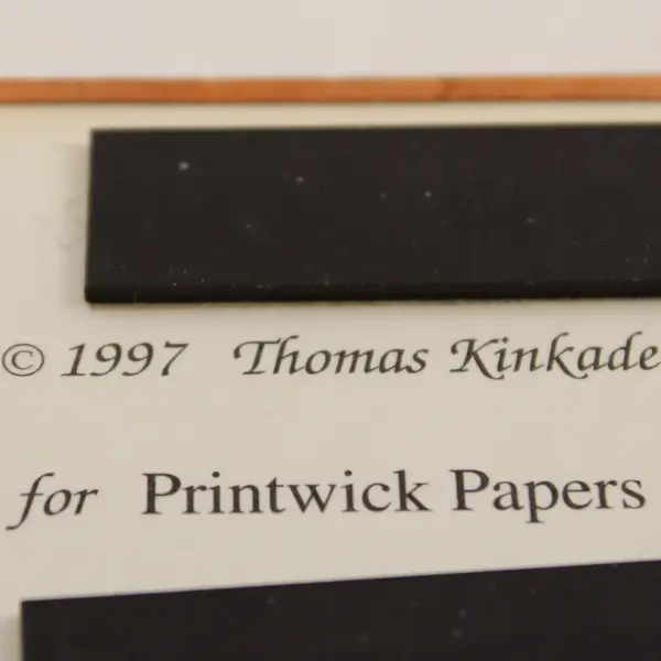 Lot of 4 Thomas Kinkade Refrigerator Magnets