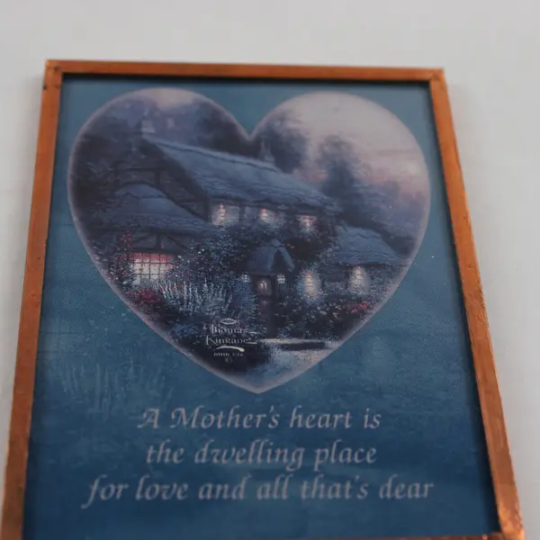 Lot of 4 Thomas Kinkade Art Refrigerator Magnets Collectible