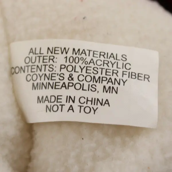 Vintage Talking Snowman Plush Red Plaid Vest Green Hat Earflaps Collectible