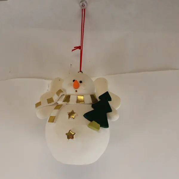 ENESCO Snowman Angel Tree Ornament #909004 Holiday Collectible