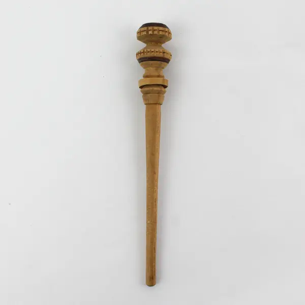 Lot of 6 Mini Hand-Carved Mexican Molinillos Wood Frother/Whisk - 5"-7"Long