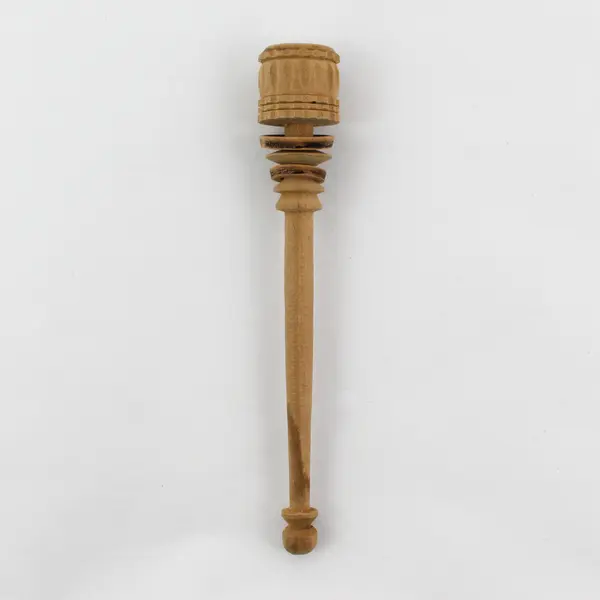 Lot of 6 Mini Hand-Carved Mexican Molinillos Wood Frother/Whisk - 5"-7"Long