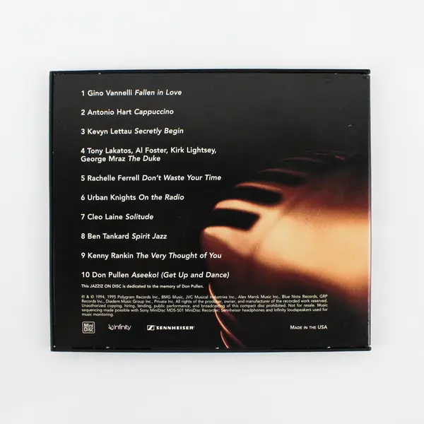 JAZZIZ ON-DISC July 1995 Promo Magazine Exclusive Jazz CD 