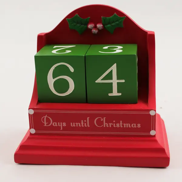 Dennis East Mistletoe Countdown Blocks - Days Until Christmas - New 83571