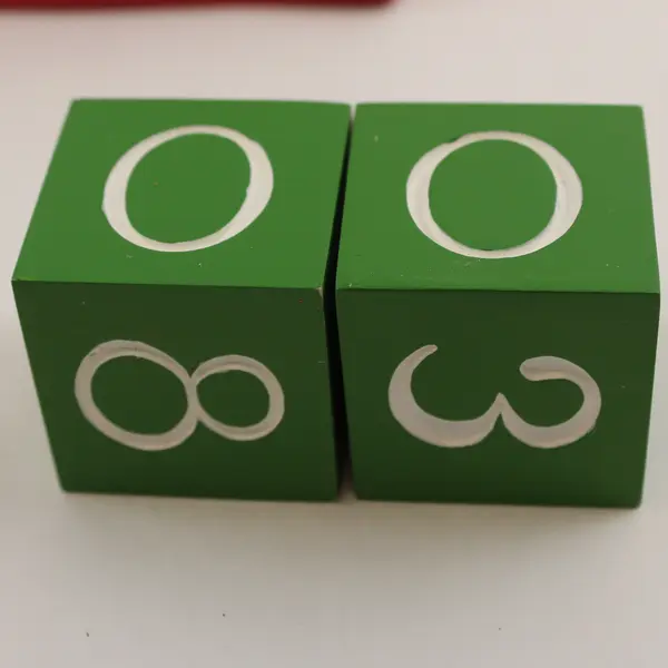 Dennis East Mistletoe Countdown Blocks - Days Until Christmas - New 83571