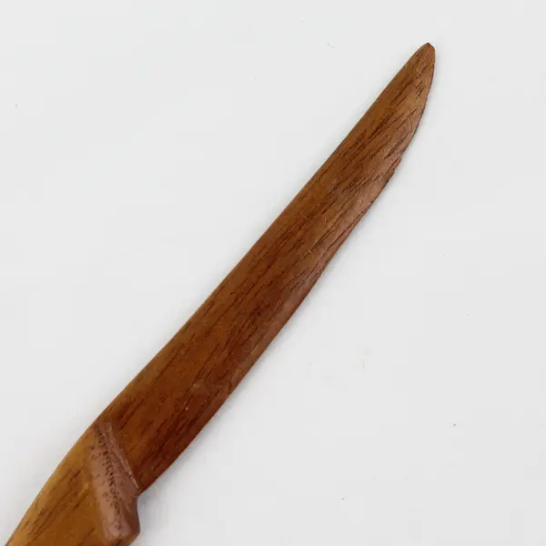 Vtg Handmade Carved Wooden Knife/Letter Opener/Novelty 8.5" Total Length