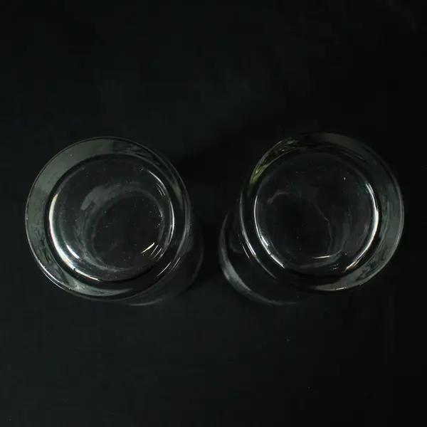 2 Libbey St. Clair Frosted Pine Cone Iced Tea Glasses 6.25"